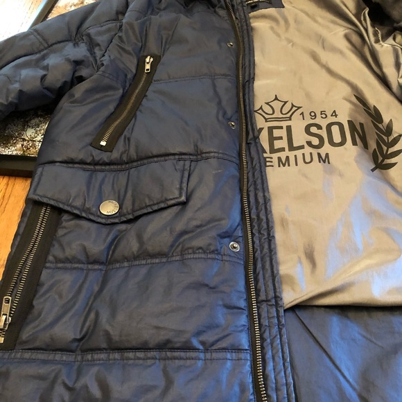 Nickelson genuine fur trim parka - European Designer Men’s Medium. Warm, stylish - Picture 9 of 13